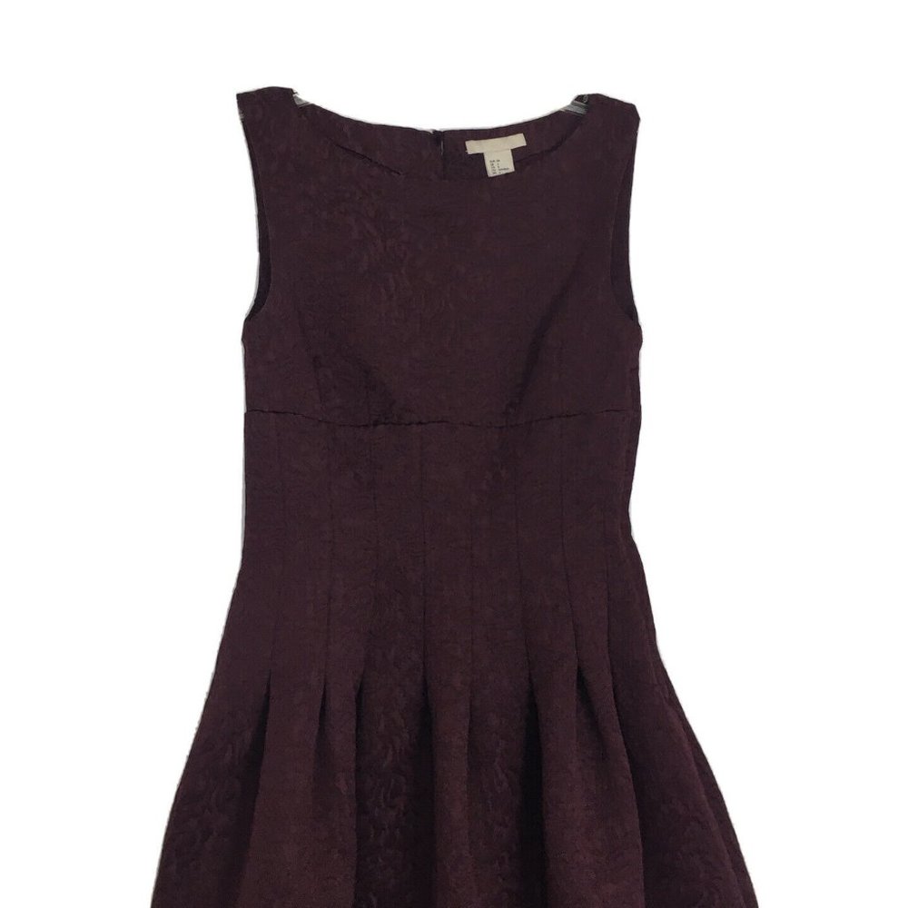 H&M Career Tailored Pleated Workwear Career Dress - Picture 2 of 8